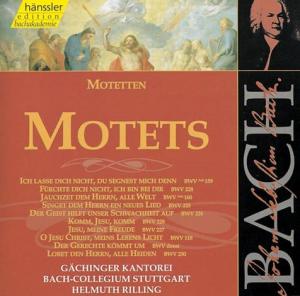 BACH: Motets - Bach-collegium / Rilling - Musiikki - hänssler CLASSIC - 4010276015697 - perjantai 5. helmikuuta 1999