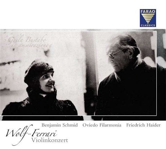 Cover for Schmidt,Benjamin / Haider / Oviedo Phil · Violinkonzert / Orchestermusik aus Opern (CD) (2012)