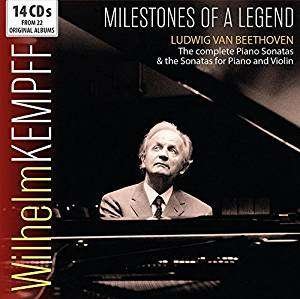 Cover for Kempff Wilhelm · Milestones (CD) (2018)