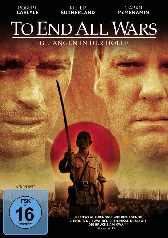 Cover for Mcmenamin,ciaran / Carlyle,robert,sutherland,kiefer · To End All Wars-gefangen In Der H (DVD) (2018)