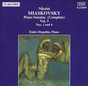Nikolai Hegedus · * MIASKOVSKY:Piano Sonatas 1&4 (CD) (1993)