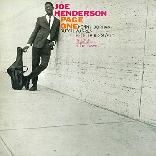 Cover for Joe Henderson · Page One (CD) [Remastered edition] (2005)