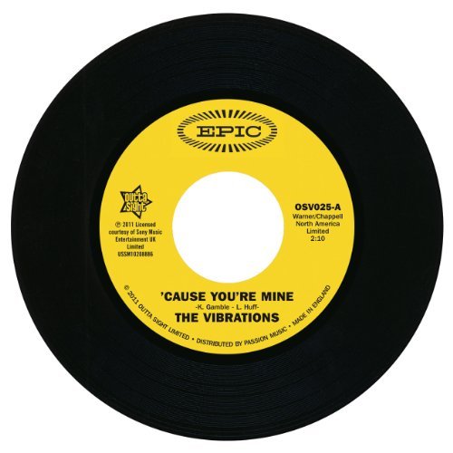 Cover for Vibrations · Cause You're Mine (7&quot;) (2011)