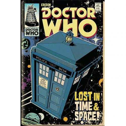 Cover for Großes Poster · DOCTOR WHO - Poster Tardis Comic (91.5x61) (Leksaker) (2019)