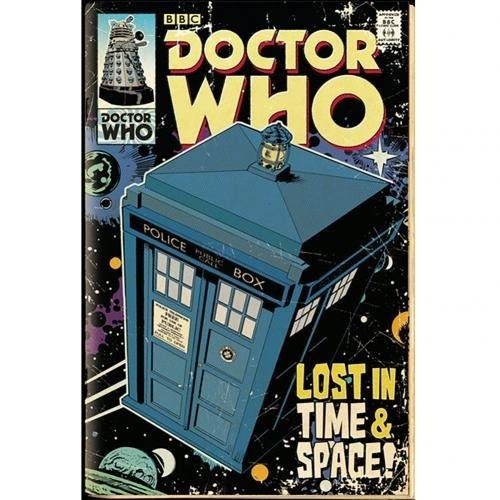 Cover for Großes Poster · DOCTOR WHO - Poster Tardis Comic (91.5x61) (Legetøj) (2019)