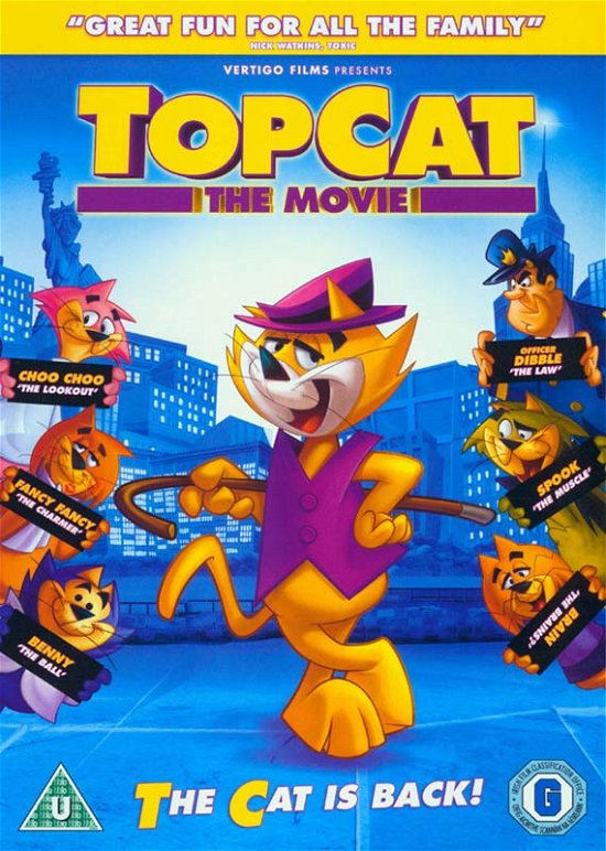 Cover for Englisch Sprachiger Artikel · Top Cat - The Movie (DVD) (2012)