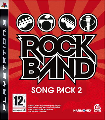 Cover for Playstation 3 · Rock Band Song Pack 2 (PS3) (2019)