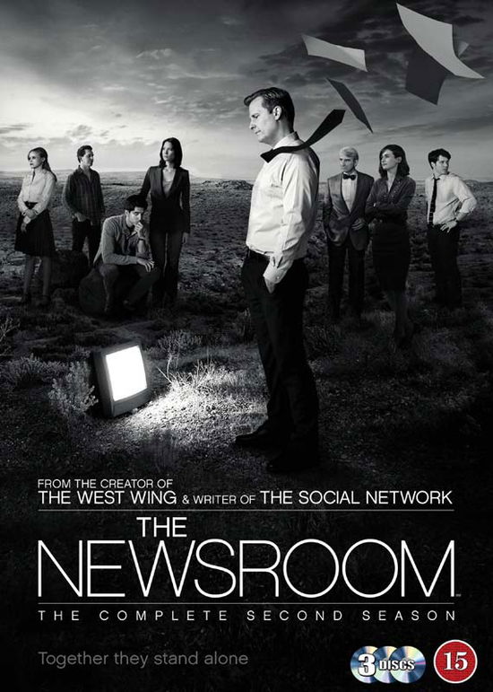 Cover for The Newsroom · The Complete Second Season (DVD) (2014)