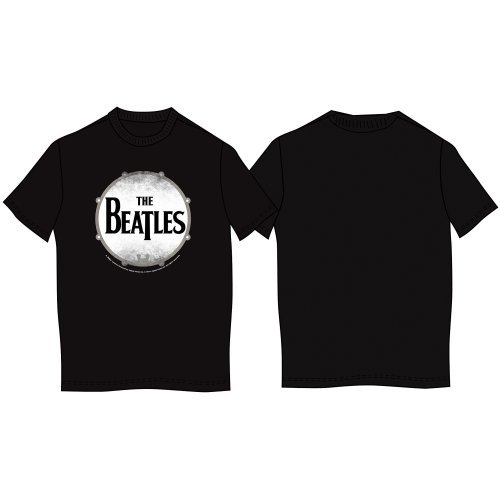 Cover for The Beatles · The Beatles Unisex T-Shirt: Drumskin (T-shirt) [size M] [Black - Unisex edition]