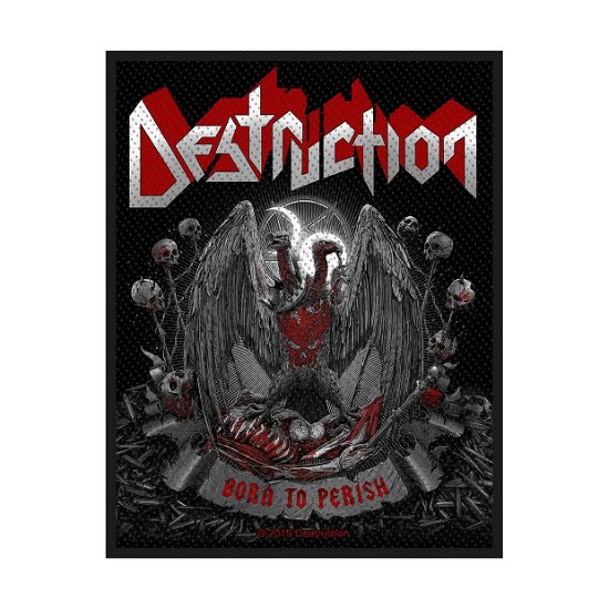 Cover for Destruction · Born to Perish (Patch) (Patch) [Black edition] (2019)