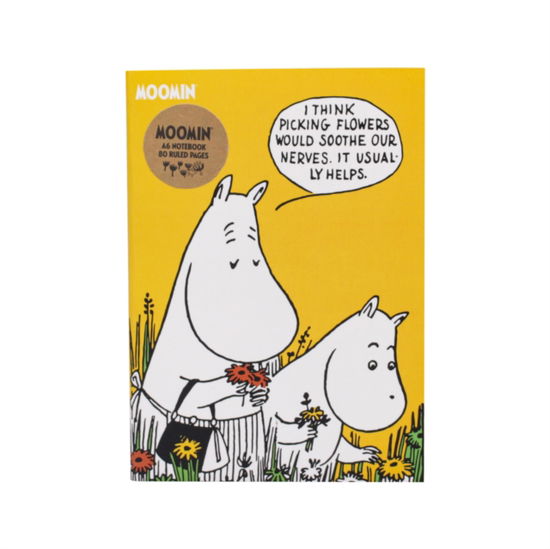 Cover for Half Moon Bay · A6 notebook - Moomin Gardening (Picking Flowers) (MERCH) (2025)