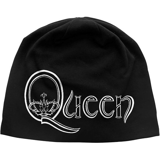 Cover for Queen · Queen Unisex Beanie Hat: Logo (CLOTHES) [Black - Unisex edition]