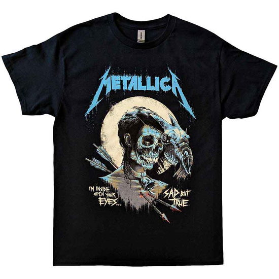 Metallica Unisex T-Shirt: Sad But True Poster - Metallica - Gadżety -  - 5056187761697 - 31 marca 2023