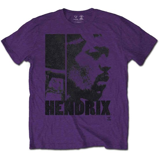 Cover for The Jimi Hendrix Experience · Jimi Hendrix Unisex T-Shirt: Let Me Die (T-shirt) [size XL] [Purple - Unisex edition]