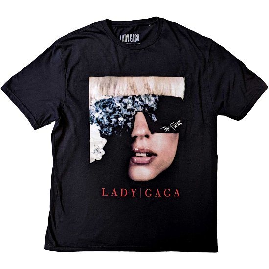 Lady Gaga Unisex T-Shirt: The Fame Photo - Lady Gaga - Merchandise -  - 5056561093697 - 