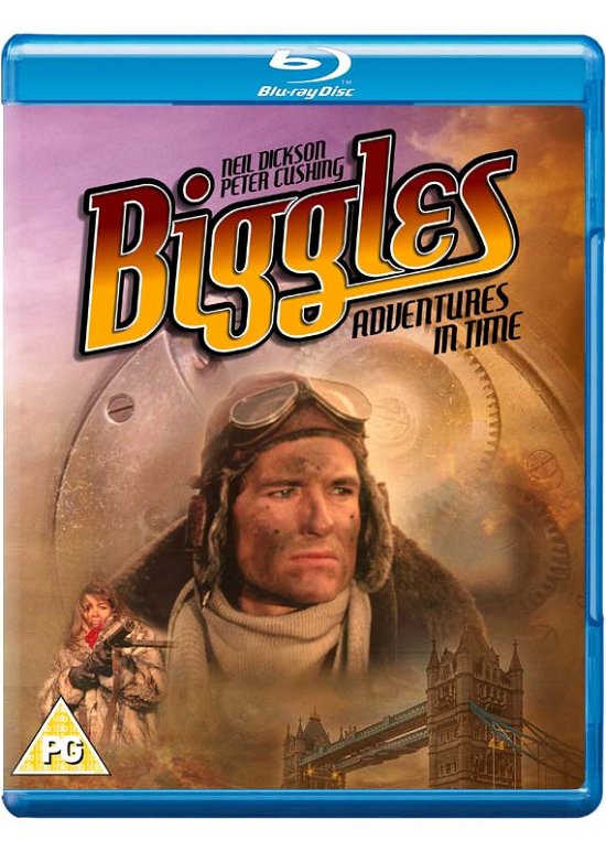 Cover for Biggles-adventures in Time · Biggles - Adventures In Time (Blu-ray) (2015)