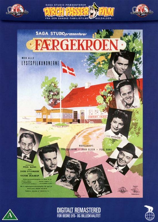 Cover for Færgekroen · Færgekroen (1956) [DVD] (DVD) (2024)