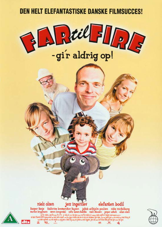 Cover for Far Til Fire · Far til Fire - Gi'r Aldrig Op (DVD) (2024)