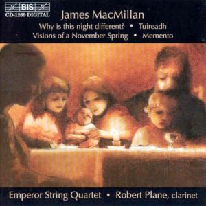 String Quartets - Macmillan / Emperor String Quartet / Plane - Musik - Bis - 7318590012697 - 26. März 2002