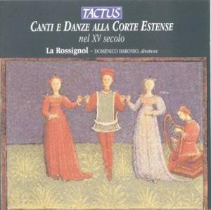 Songs & Dances at the Este Court / Various - Songs & Dances at the Este Court / Various - Musikk - TACTUS - 8007194102697 - 3. februar 2004