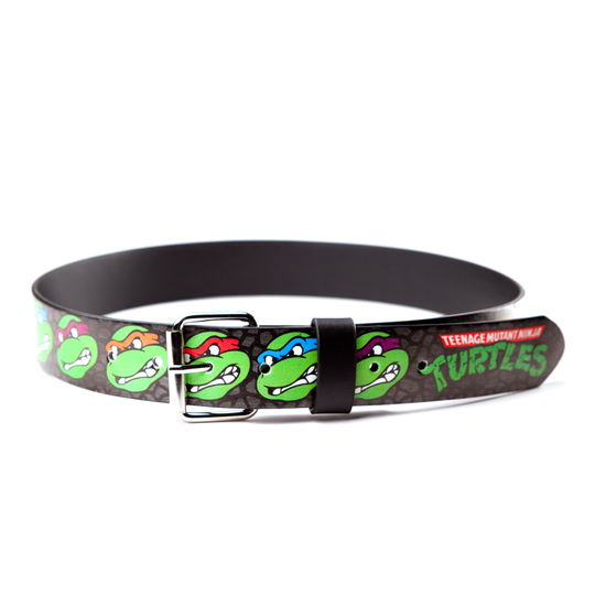 Cover for Turtles · Faces Logo Printed Belt - M (MERCH)