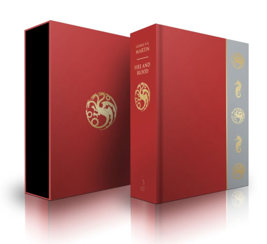 Cover for George R.R. Martin · Fire and Blood Slipcase Edition: The Inspiration for Hbo’s House of the Dragon - A Song of Ice and Fire (Gebundenes Buch) [Slipcase edition] (2024)