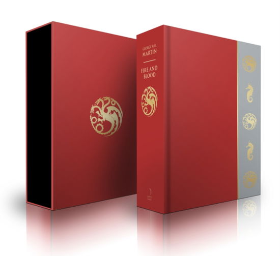 Cover for George R.R. Martin · Fire and Blood Slipcase Edition: The Inspiration for Hbo’s House of the Dragon - A Song of Ice and Fire (Hardcover Book) [Slipcase edition] (2024)