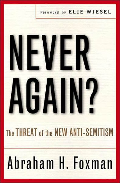 Cover for Abraham H. Foxman · Never Again? (Taschenbuch) (2004)