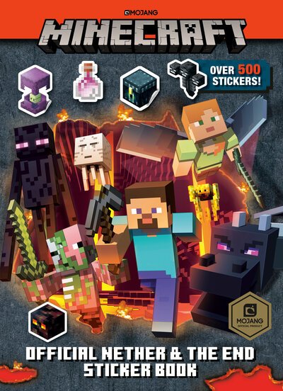 Cover for Stephanie Milton · Minecraft Official the Nether and the End Sticker Book (Minecraft) (Bog) (2020)