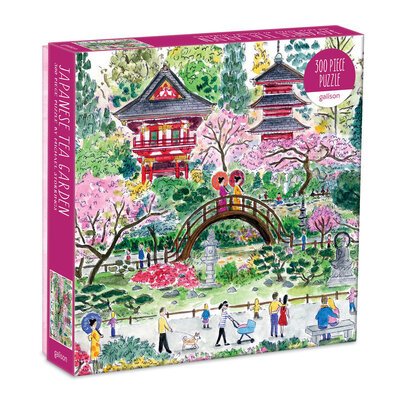 Cover for Michael Storring Galison · Michael Storrings Japanese Tea Garden 300 Piece Puzzle (GAME) (2020)