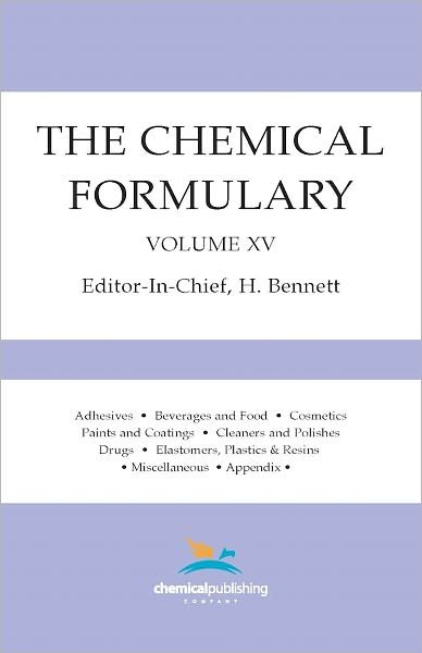 Cover for H Bennett · The Chemical Formulary, Volume 15: Volume 15 (Paperback Book) (1970)