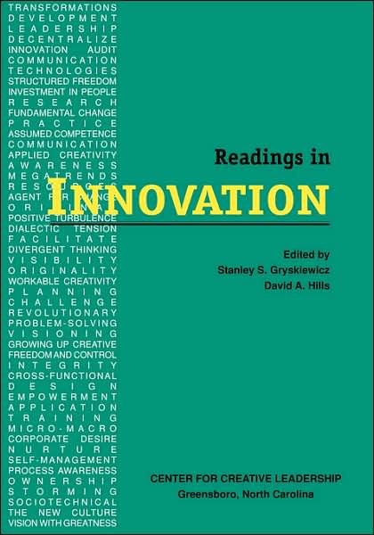 Cover for Center for Creative Leadership · Readings in Innovation (Paperback Bog) (1992)