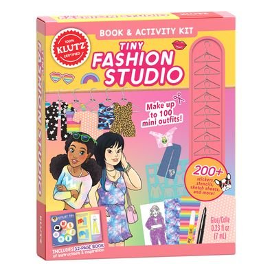 Tiny Fashion Studio - Klutz - Editors of Klutz - Kirjat - Scholastic US - 9781338722697 - maanantai 1. helmikuuta 2021
