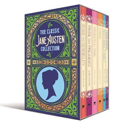 Cover for Jane Austen · The Classic Jane Austen Collection: 6-Book paperback boxed set - Arcturus Classic Collections (Book) (2021)