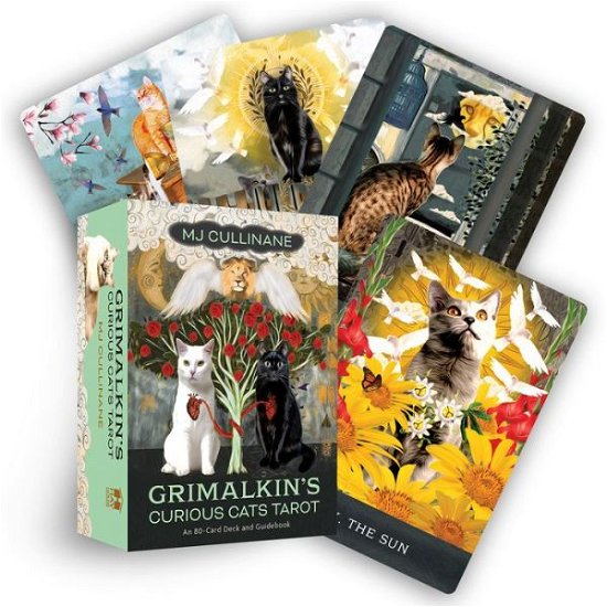 Cover for MJ Cullinane · Grimalkin's Curious Cats Tarot: An 80-Card Deck and Guidebook (Flashcards) (2023)