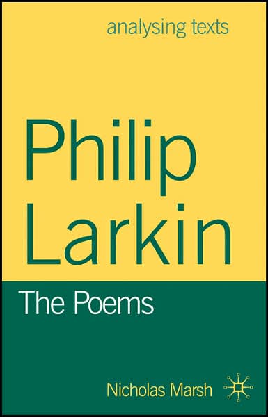 Cover for Nicholas Marsh · Philip Larkin (Bog) (2017)