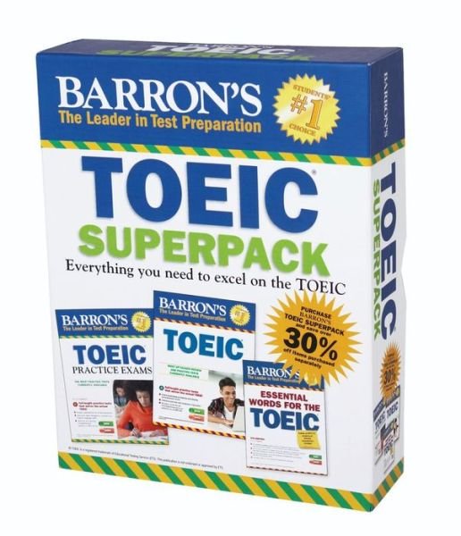 Cover for Lin Lougheed · Barron's TOEIC Superpack (Pocketbok) [2 Revised edition] (2016)
