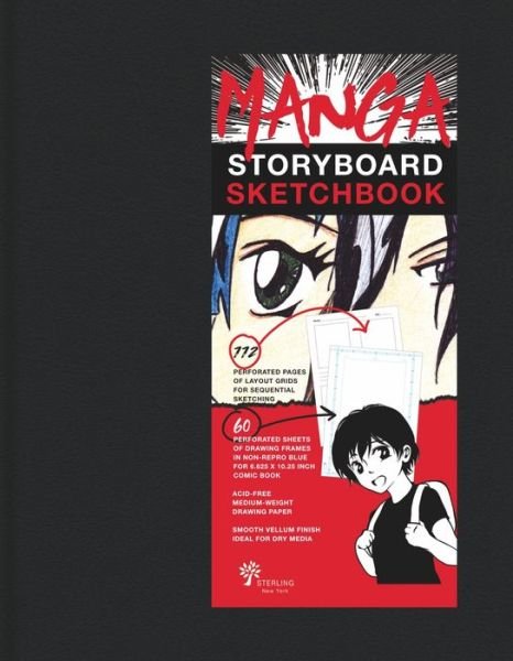Cover for Union Square &amp; Co. · Manga Storyboard Sketchbook (Hardcover Book) (2018)