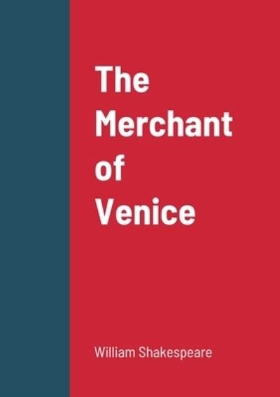Cover for William Shakespeare · The Merchant of Venice (Paperback Book) (2022)