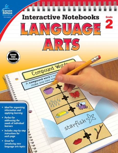 Cover for Carson-dellosa Publishing · Language Arts, Grade 2 (Paperback Book) (2015)