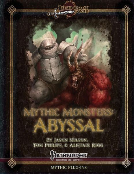 Cover for Tom Phillips · Mythic Monsters: Abyssal (Pocketbok) (2014)