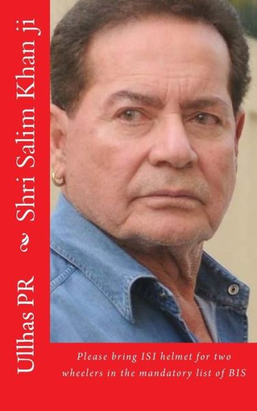 Cover for Ullhas Pr · Shri Salim Khan ji (Paperback Book) (2017)