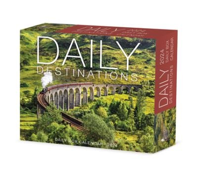 Cover for Willow Creek Press · Daily Destinations 2024 6.2 X 5.4 Box Calendar (Calendar) (2023)