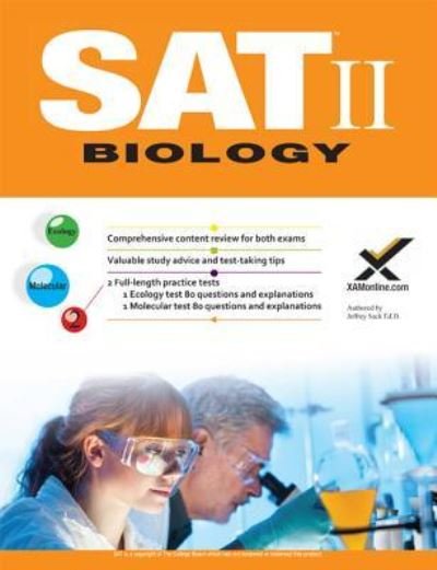 Cover for Jeffrey Sack · SAT Biology 2017 (Paperback Book) (2016)