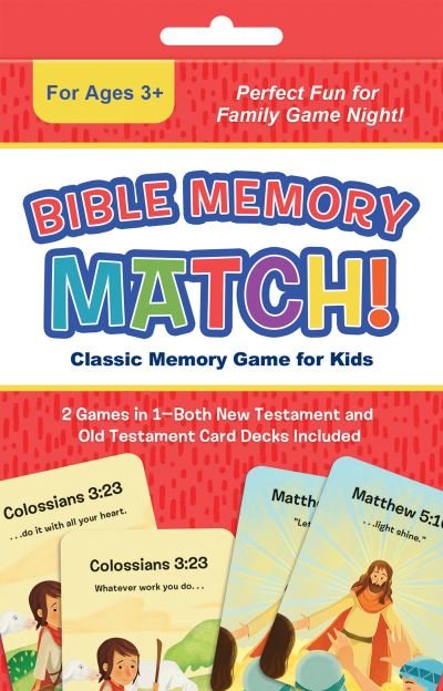 Bible Memory Match! - Barbour Publishing - Brætspil - Barbour Publishing - 9781636093697 - 1. september 2022