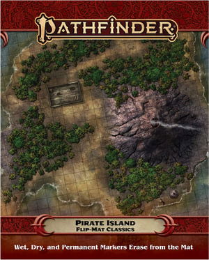 Pathfinder Flip-Mat Classics: Pirate Island - Stephen Radney-MacFarland - Bordspel - Paizo Publishing, LLC - 9781640784697 - 1 november 2022