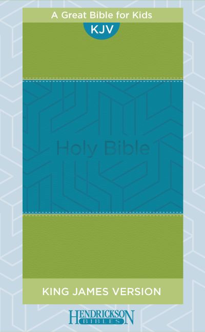 Cover for Hendrickson Publishers · KJV Kids Bible Flexisoft Blue &amp; Green (Book) (2021)