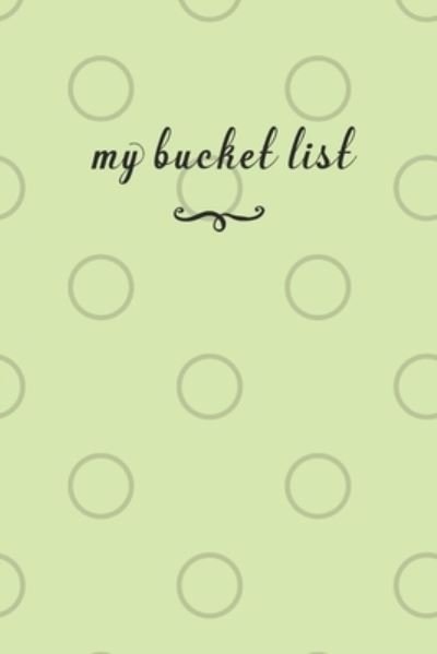 Cover for JT Journals · My Bucket List (Pocketbok) (2019)