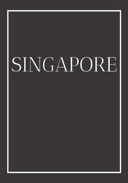 Cover for Contemporary Interior Design · Singapore : A decorative book for coffee tables, bookshelves, bedrooms and interior design styling (Paperback Book) (2019)