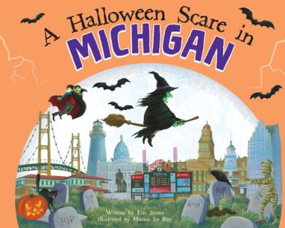 Cover for Eric James · A Halloween Scare in Michigan (Hardcover Book) (2021)